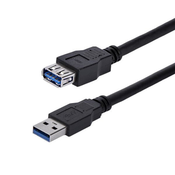 Кабель USB Startech.com SuperSpeed 3.0 продленный 1м черный 5000 Mbit/s - USB 3.2 Gen 1 (3.1 Gen 1) - черный