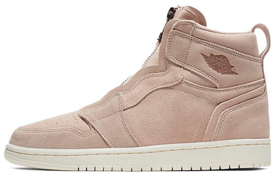 Кроссовки Jordan Air Jordan 1 Retro High Zip Particle Beige (W) AQ3742-205