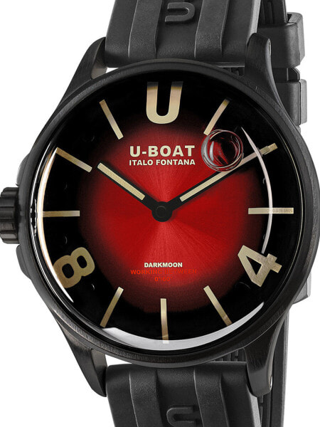 Часы U Boat Darkmoon Red PVD 40mm 5ATM