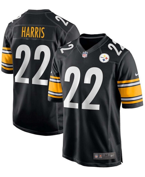 Men's Najee Harris Black Pittsburgh Steelers 2021 Draft First Round Pick Game Jersey