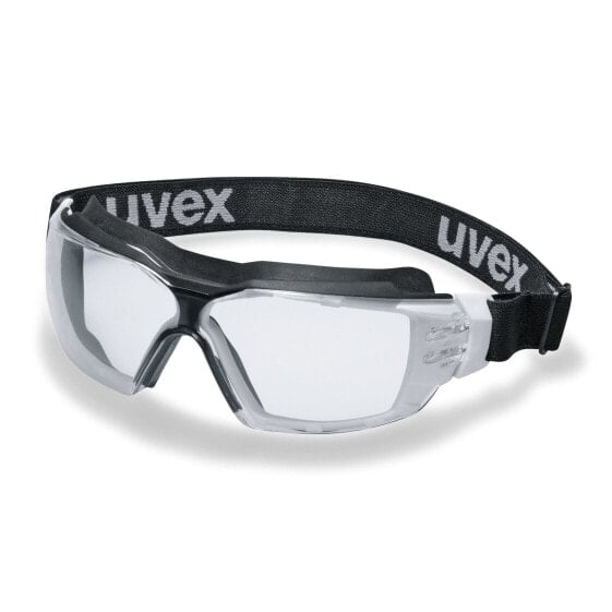 Очки безопасности Uvex Arbeitsschutz 9309275 - черные/белые - поликарбонат - 1 шт