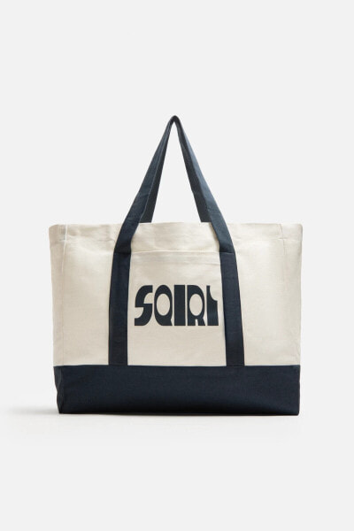 SQIRL GRAPHIC SHOPPER BAG