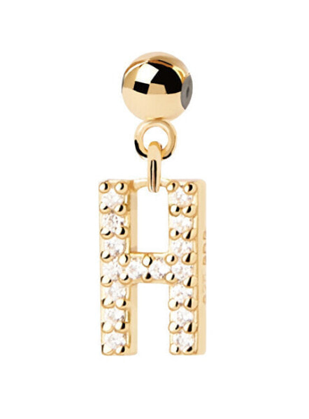 Pozlacený přívěsek "H" Charms CH01-057-U