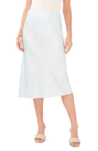 Vince Camuto Midi Slip Skirt in Sea Breeze Size X-Large 303949