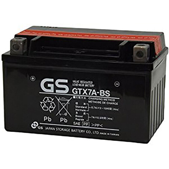 GS BATERIAS GTX7A-BS AGM Battery