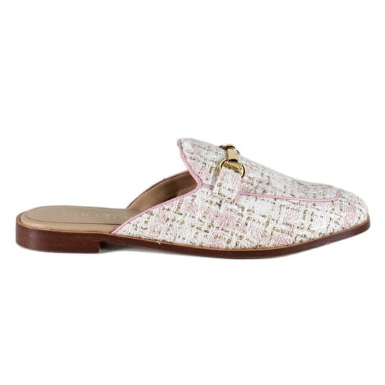 Diba True Callen For U Slip On Mules Womens Pink, White Flats Casual 10580-690