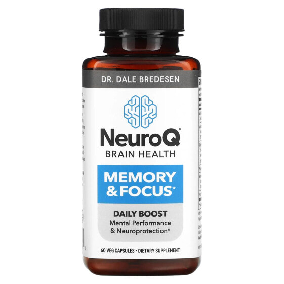 Улучшение памяти и работы мозга LifeSeasons NeuroQ 60 капсул