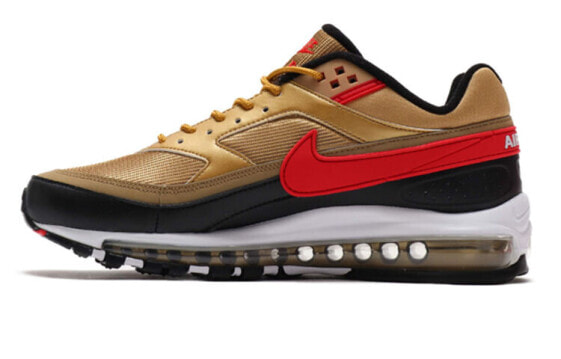 Кроссовки Nike Air Max 97 BW "Metallic Gold University Red Black" AO2406-700