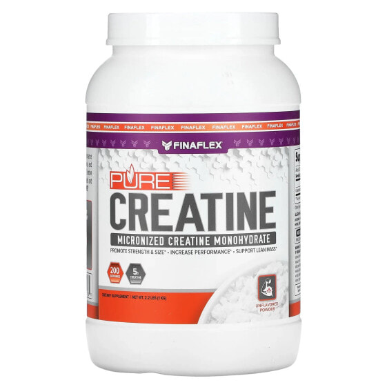 Pure Creatine Powder, Unflavored, 2.2 lbs (1 kg)