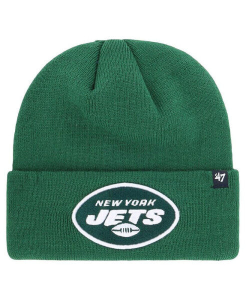 Men's Green New York Jets Primary Cuffed Knit Hat