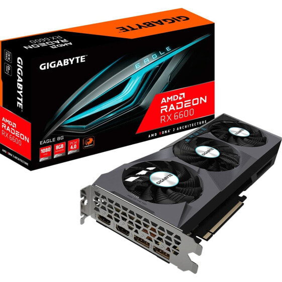 Графическая карта Gigabyte GV-R66EAGLE-8GD AMD Radeon RX 6600 GDDR6