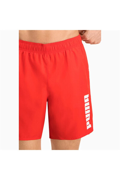 Swim Men Mıd Shorts 1P Red