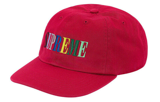 Шапка Supreme FW20 Week 1 Multi Color Logo 6-Panel SUP-FW20-063