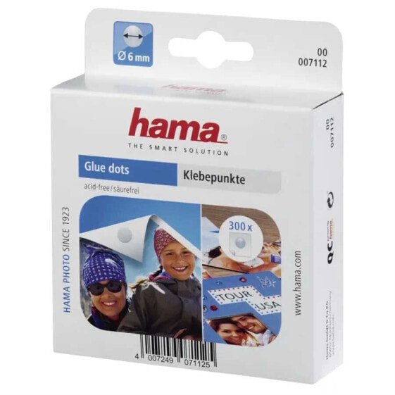 HAMA Glue Dots 6 mm 300 units