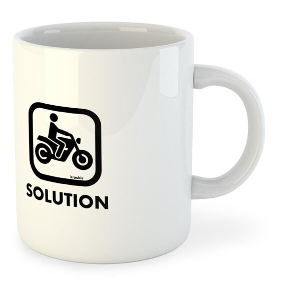 KRUSKIS Problem Solution Ride Mug 325ml