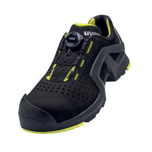 UVEX Arbeitsschutz 65682 - Male - Adult - Safety shoes - Black - Lime - ESD - P - S1 - SRC - Drawstring closure