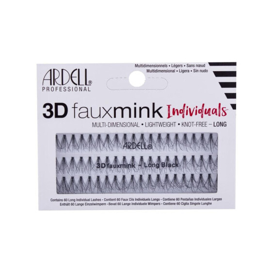 Ardell 3D Faux Mink Individuals Medium 60 St. falsche wimpern für Frauen