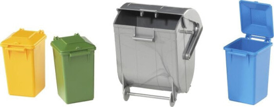 Набор мусорных баков Bruder Zubehör: Mülltonnen-Set, 4 штуки