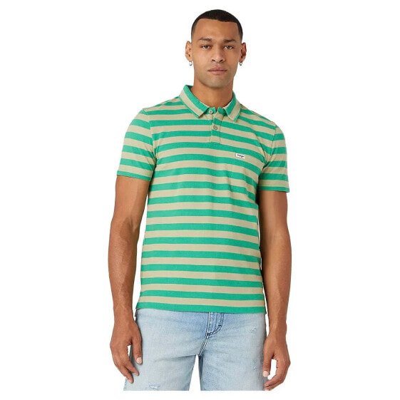 WRANGLER Stripe Regular short sleeve polo