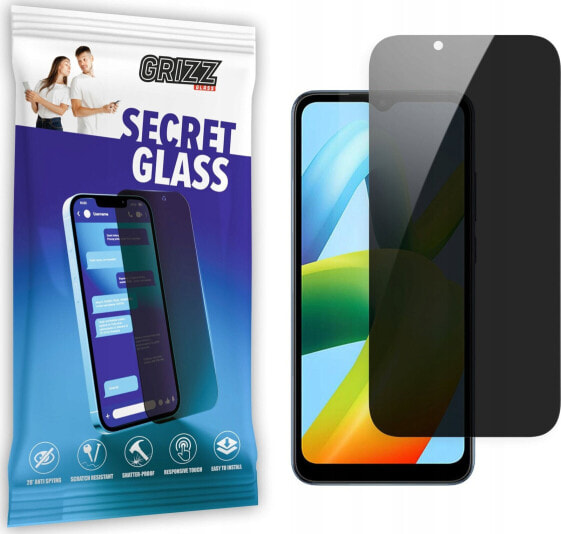 GrizzGlass Szkło prywatyzujące GrizzGlass SecretGlass Xiaomi POCO C50