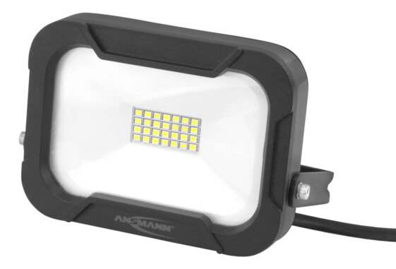 Ansmann WFL800 - 10 W - LED - 1 bulb(s) - Black - White - 800 lm