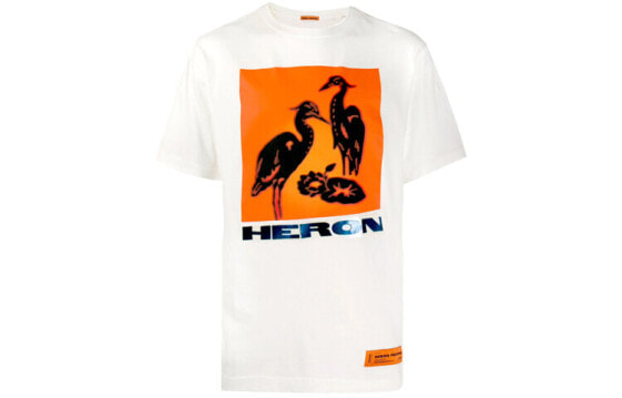 Футболка HERON PRESTON logoT HWAA001E197600010288