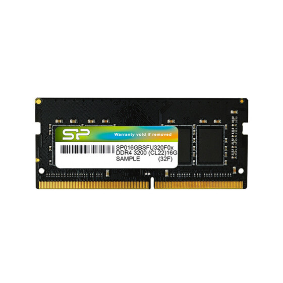 Silicon Power SP016GBSFU320X02 - 16 GB - 1 x 16 GB - DDR4 - 3200 MHz - 260-pin SO-DIMM