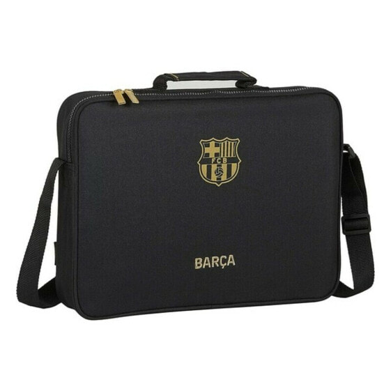 Школьный портфель F.C. Barcelona Чёрный (38 x 28 x 6 cm)