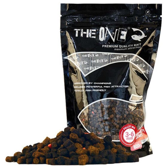 THE ONE FISHING Mix Strawberry&Mussel 800g Pellets