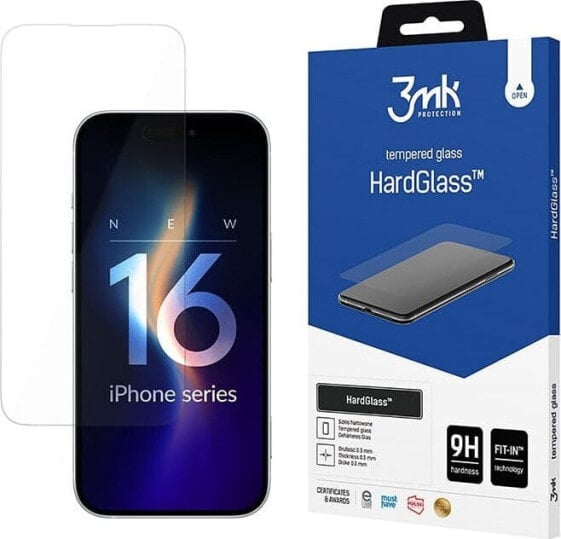 3MK Apple iPhone 16 - 3mk HardGlass