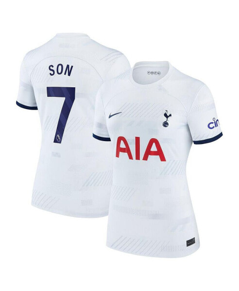 Women's Son Heung-min White Tottenham Hotspur Home 2023/24 Replica Player Jersey