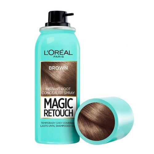 Hair concealer and gray hair re-growth Magic retouch (Instant Root Concealer Spray) 75 ml