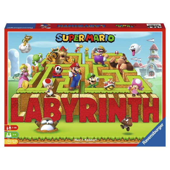 NINTENDO MERCHANDISING Nintendo Super Mario Labyrinth Spanish Board Game