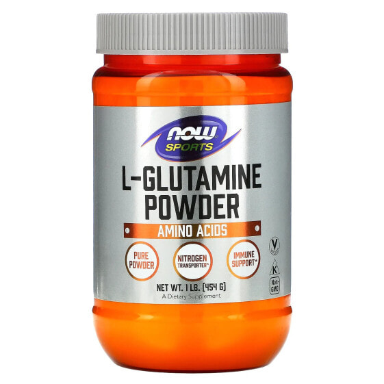 Аминокислоты NOW L-Glutamine Powder 454 г (1 фунт)