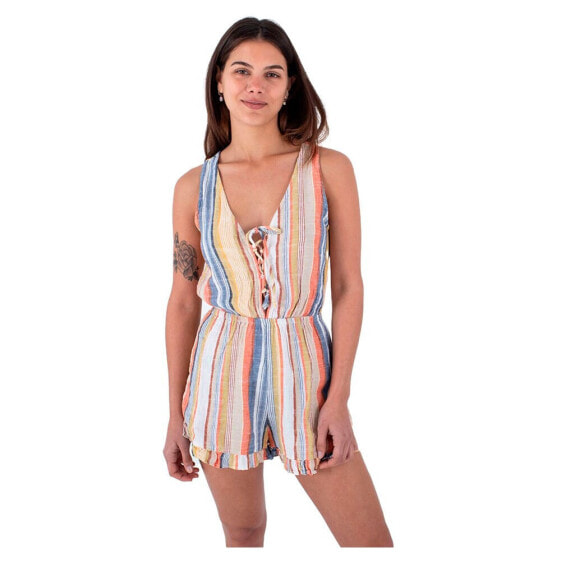 HURLEY Iris Lace Up Romper