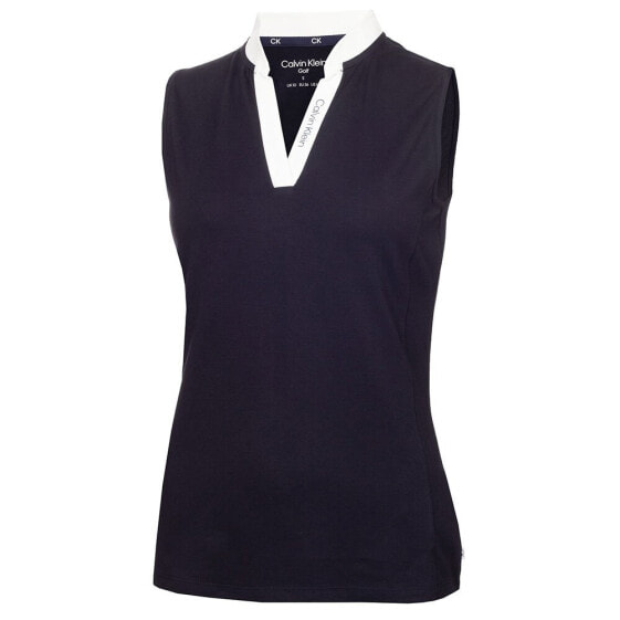 CALVIN KLEIN GOLF Dayton Woman Sleeveless Polo