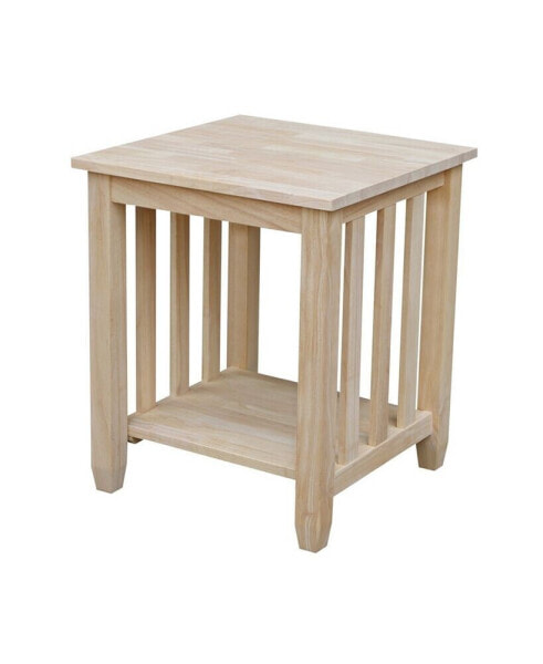 Mission Tall End Table