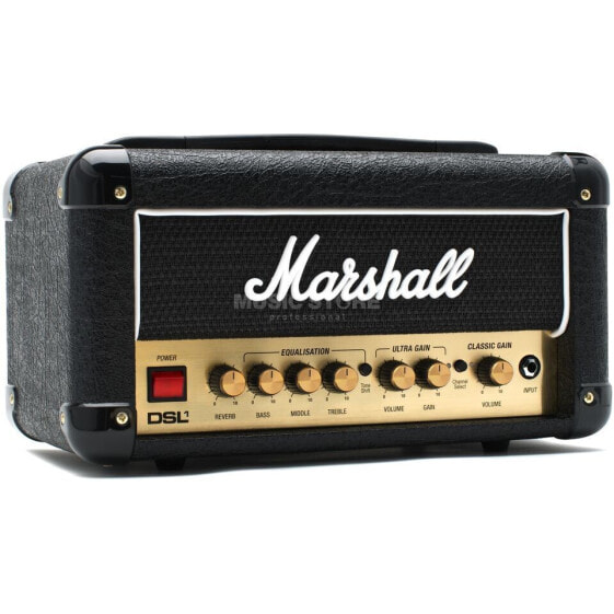 Marshall DSL1HR 2-Channel Valve Head 1W (Black)