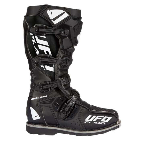 UFO Obsidian Motorcycle Boots