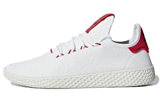 Кроссовки Adidas originals Pharrell Williams x Tennis Hu 'Scarlet' бело-красные