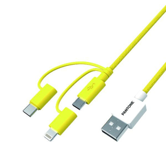 USB-кабель Pantone PT-USB003Y1 Жёлтый 1,2 m