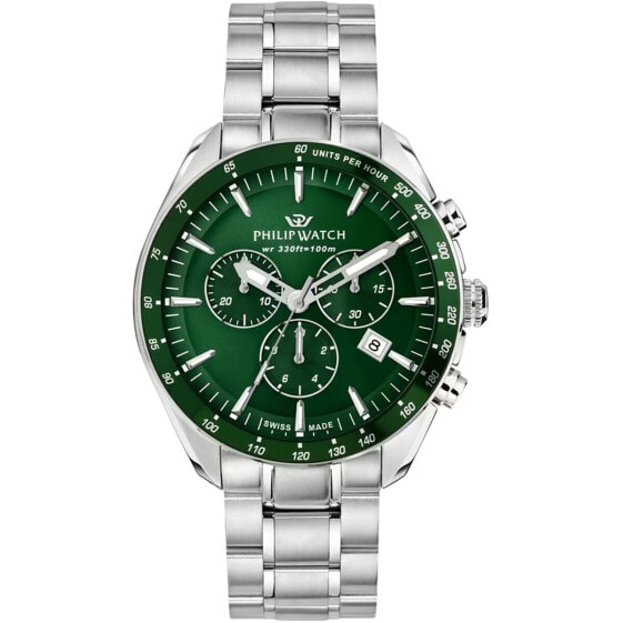 Мужские часы Philip Watch R8273995019 Зеленый
