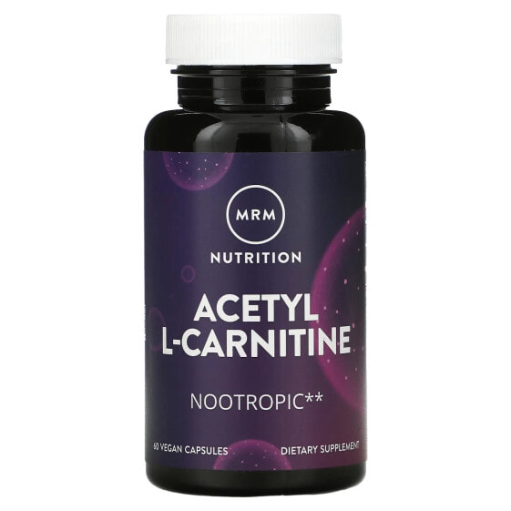 Бады MRM Nutrition ацетил L-карнитин 60 капсул