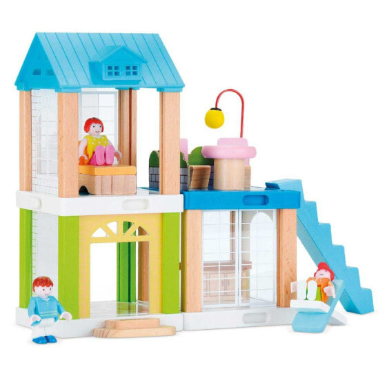 Кукольный домик с аксессуарами 37 предметов WooMax Modular Dollhouse 37 Pieces