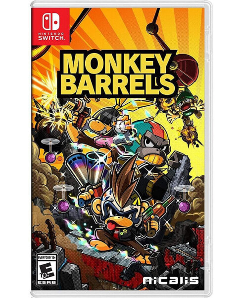 Monkey Barrels - Nintendo Switch