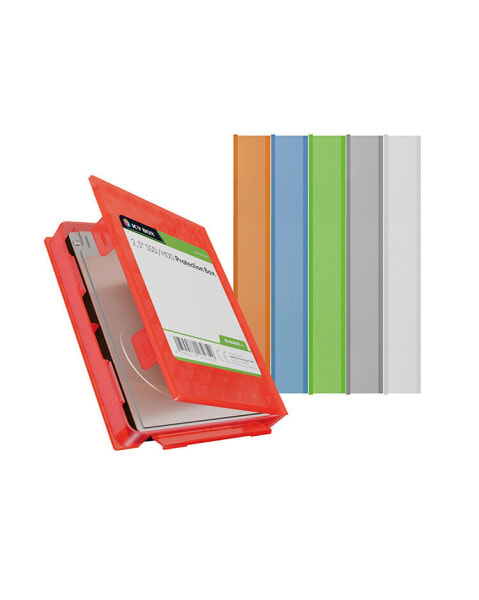 ICY BOX IB-AC6251-6 - Folio - Plastic - Blue - Green - Grey - Orange - Red - White - 2.5" - 105 mm - 80 mm