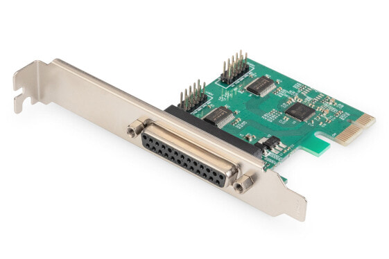 DIGITUS PCI Express Parallel Card, 2/1-port