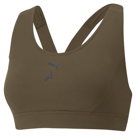 Puma Seasons High Impact Sports Bra Womens Green Casual 52216862