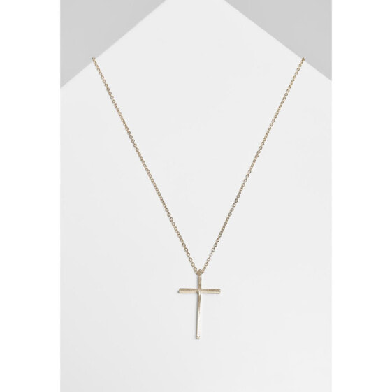 URBAN CLASSICS Necklace Big Basic Cross