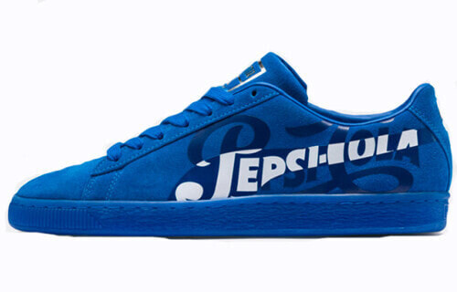 Кроссовки Pepsi x PUMA Suede 366332-01